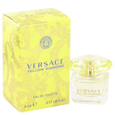 Versace Yellow Diamond by Versace Mini EDT .17 oz for Women - AuFreshScents.com